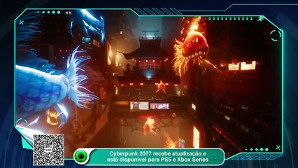 Cyberpunk 2077 recebe atualização e está disponível para PS5 e Xbox Series