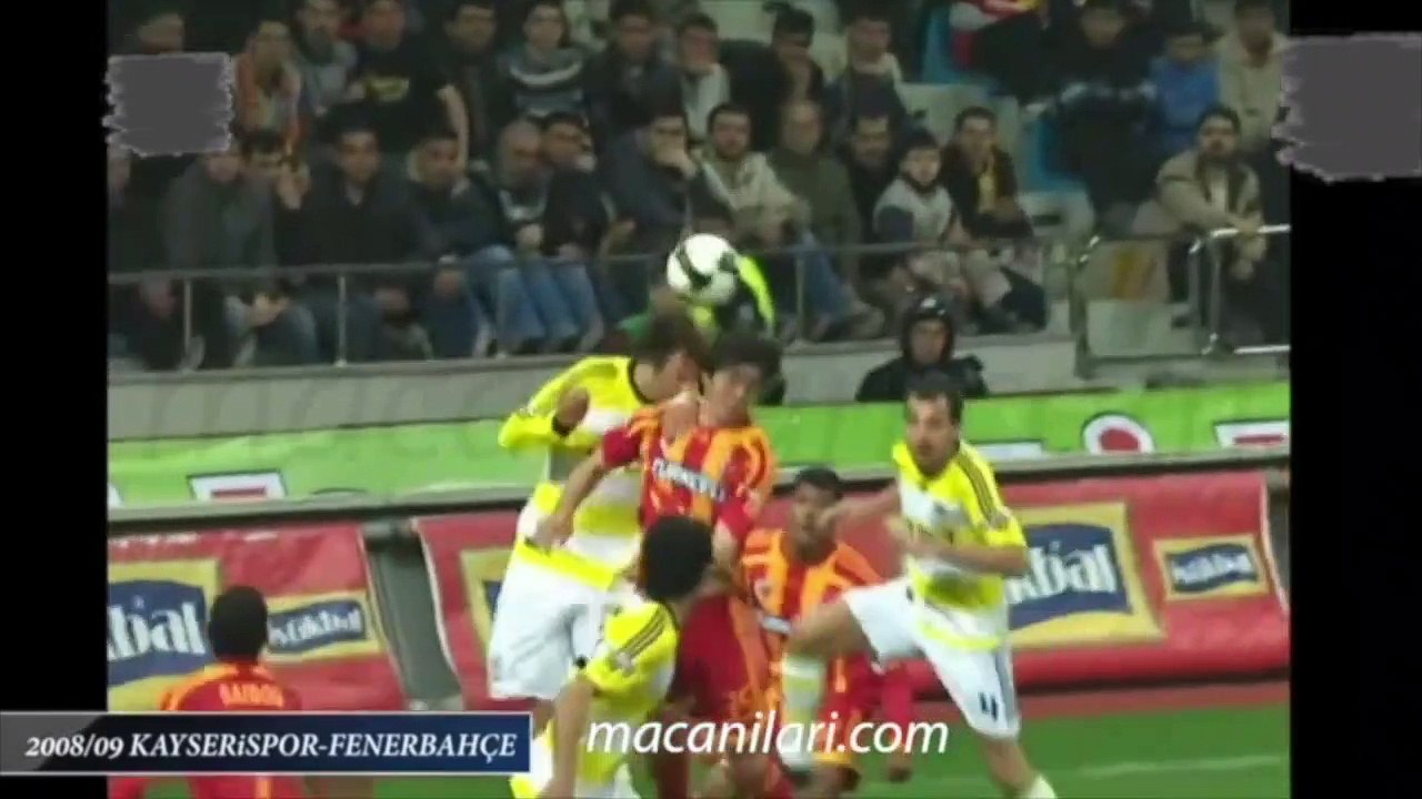Kayserispor 0-2 Fenerbahçe [HD] 08.03.2009 - 2008-2009 Turkish Super League Matchday 23