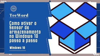 Descargar video: Como ativar o Sensor de armazenamento no Windows 10