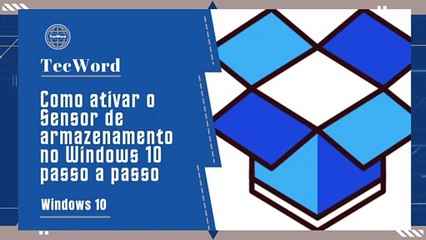 Como ativar o Sensor de armazenamento no Windows 10