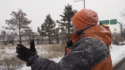 Heavy, wet snow starts spreading across northeastern Colorado