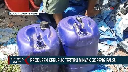 Langkanya Minyak Goreng, Seorang Produsen Kerupuk Tertipu Minyak Goreng Palsu!