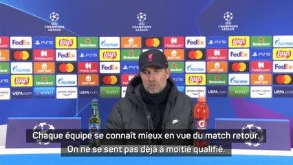 8es - Klopp : "Nous avons fait la moitié du travail"