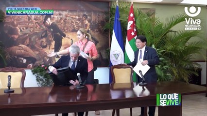 Embajador de Abjasia presenta Copias de Estilo en Cancillería de Nicaragua