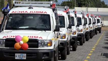 Silais de Nicaragua renuevan flota de ambulancias