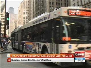IMF: Pertumbuhan ekonomi dunia diunjur lebih perlahan
