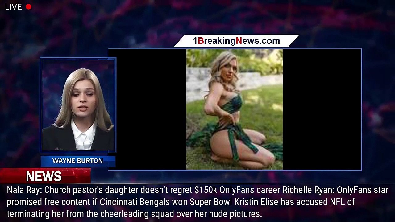 Kristin Elise: OnlyFans model claims she was fired as Colts cheerleader  over leaked nude pics - 1bre - video Dailymotion
