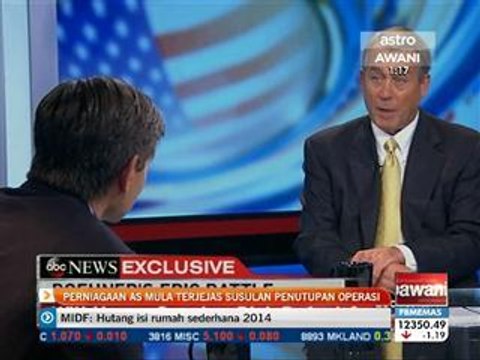 Perniagaan AS mula terjejas susulan penutupan operasi