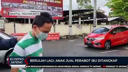 Berulah Lagi, Anak Jual Perabot Ibu Ditangkap