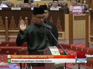 Tengku Zaihan angkat sumpah ADUN