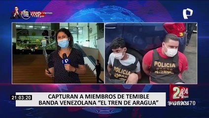 Capturan a presuntos miembros de peligrosa banda criminal 'El tren de Aragua"