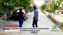 VES: ladrones armados asaltan a adolescente de 16 años cuando regresaba a su casa