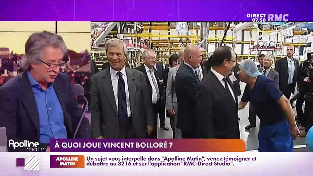 Nicolas Poincaré : A quoi joue Vincent Bolloré...