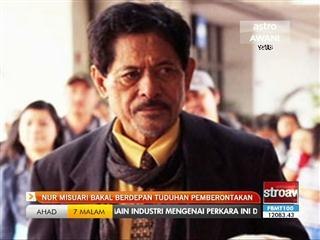 Nur Misuari bakal berdepan tuduhan pemberontakan