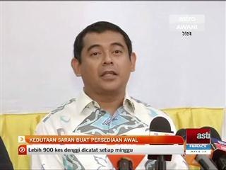 Kedutaan saran buat persediaan awal