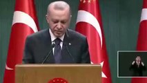 Erdoğan: ''Bu kadar müjdeler verdik alkış yok''