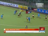 Piala Sultan Johor : Malaysia, India terikat