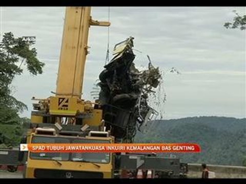 SPAD tubuh jawatankuasa inkuiri kemalangan bas Genting