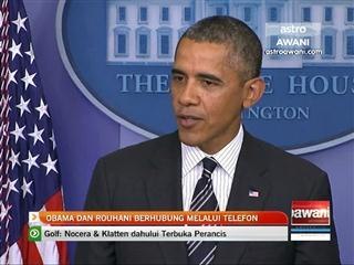 Obama dan Rouhani berunding melalui telefon