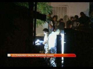 10 terbunuh dalam serangan ganas