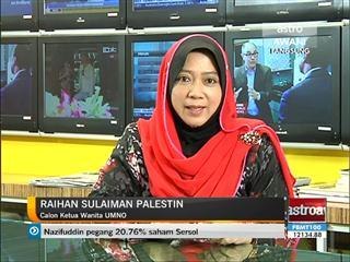 Raihan Suleiman Palestin nafi dakwaan beliau bukan ahli UMNO