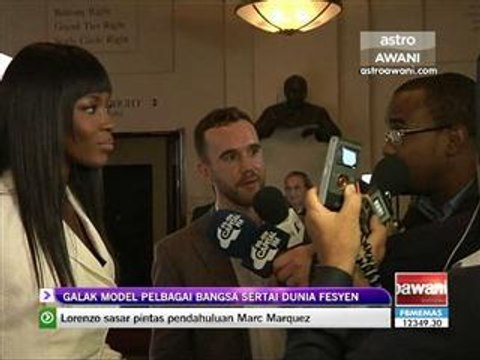 Galak model pelbagai bangsa sertai dunia fesyen