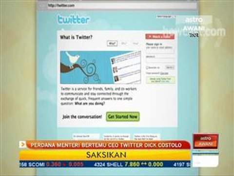 PM bertemu CEO Twitter Dick Costolo
