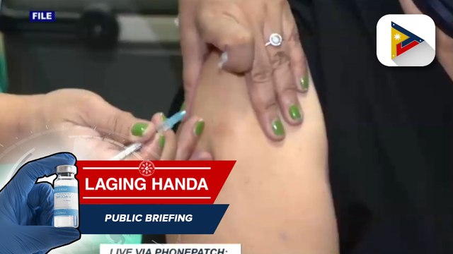 Update kaugnay ng pagpapatuloy ng vaccination rollout sa bansa