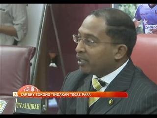 Zambry sokong tindakan PAFA