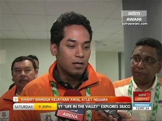 Khairy bangga kejayaan awal atlet negara