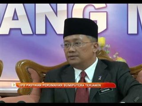 UPB pastikan perumahan Bumiputera terjamin