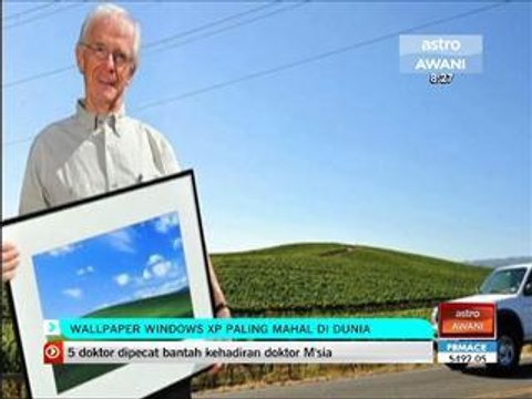 Wallpaper Windows XP paling mahal di dunia
