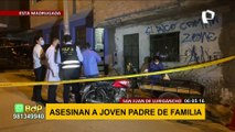 SJL: Asesinan a padre de familia de dos balazos en la cabeza