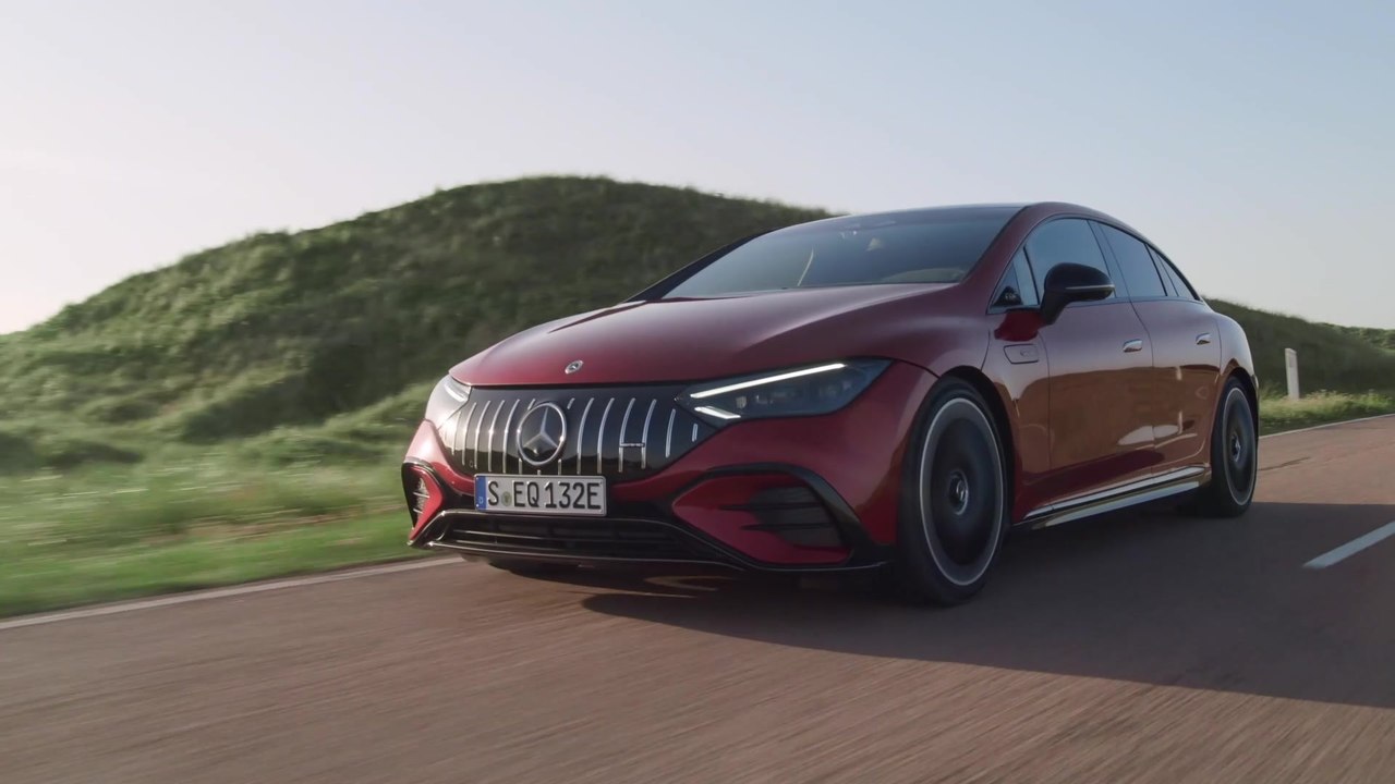 Der neue Mercedes-AMG EQE 43 4MATIC und EQE 53 4MATIC+ mit batterie-elektrischem Antrieb