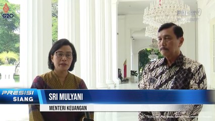 Presiden Jokowi Menerima Pimpinan Bank Dunia Di Istana Merdeka