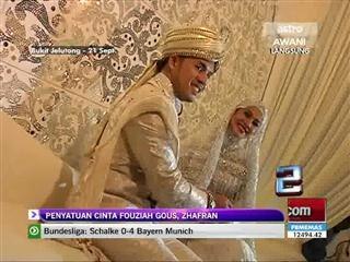 Fouziah Gous, Zhafran kini suami isteri