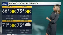 Condiciones meteorológicas para San Diego hoy jueves 17 de febrero.