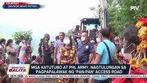 Pagpapalawak ng kalsada sa Davao del Norte, nagbigay-daan sa pagsuko ng ilang dating rebelde; Higit 30 katutubong Ata-Manobo, iniwan na ang NPA