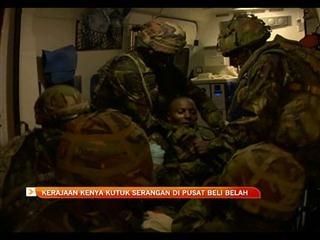 Kerajaan Kenya kutuk serangan di pusat beli belah