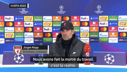 Klopp : "Nous avons fait la moitié du travail"