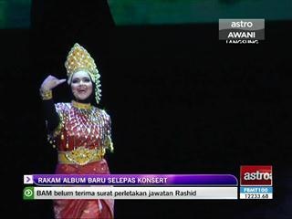 Siti rakam album baru selepas konsert