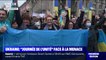 À Kiev, les Ukrainiens se rassemblent pour une "journée de l'unité" face à la menace russe