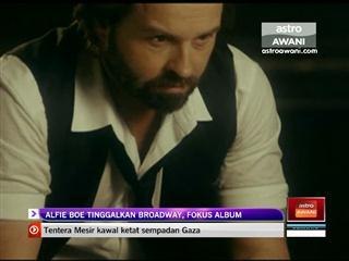 Alfie Boe tinggalkan Broadway, fokus album