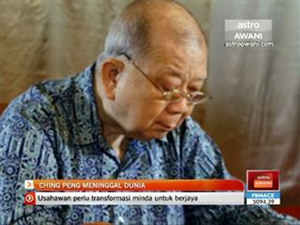 Chin Peng meninggal dunia
