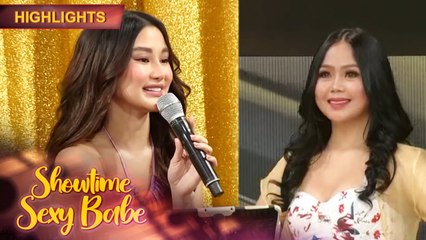 Chie gives a message to a Sexy Babe contestant who wants to get a nose job | It's Showtime Sexy Babe