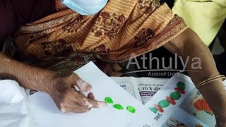 art activity at athulya