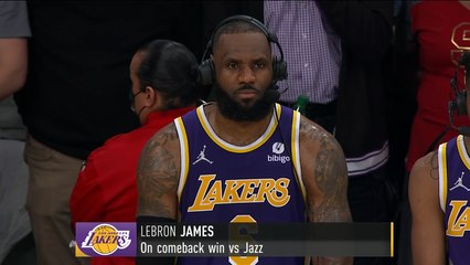LeBron takes over late as Lakers defeat Jazz