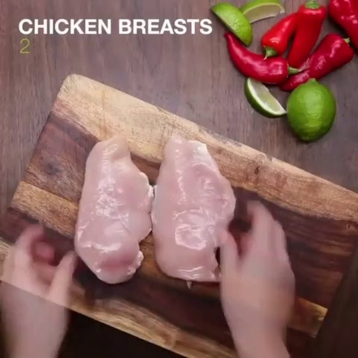 Lime chicken sriracha