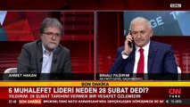 Binali Yıldırım, canlı yayında ısrarla arayan EPDK Başkanı Mustafa Yılmaz ile telefonda görüştü