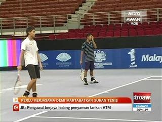 Perlu kerjasama demi martabatkan sukan tenis